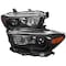 Spec-D Tuning 16-18 Toyota Tacoma Projector Headlights Black 2LHP-TAC16JM-GO - alternate 1